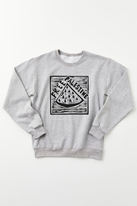 Free Palestine Crewneck Becky Mcintyre