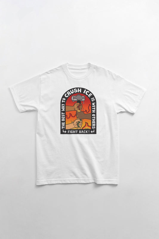 Crush Ice, Fight Back T-Shirt IMFKAMONI