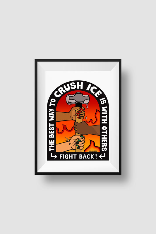 Crush Ice, Fight Back! Poster IMFKAMONI