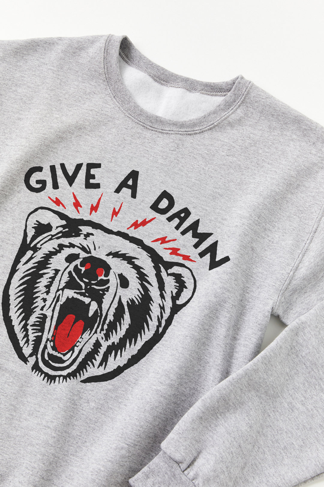 Give a Damn Crewneck Landon Sheely