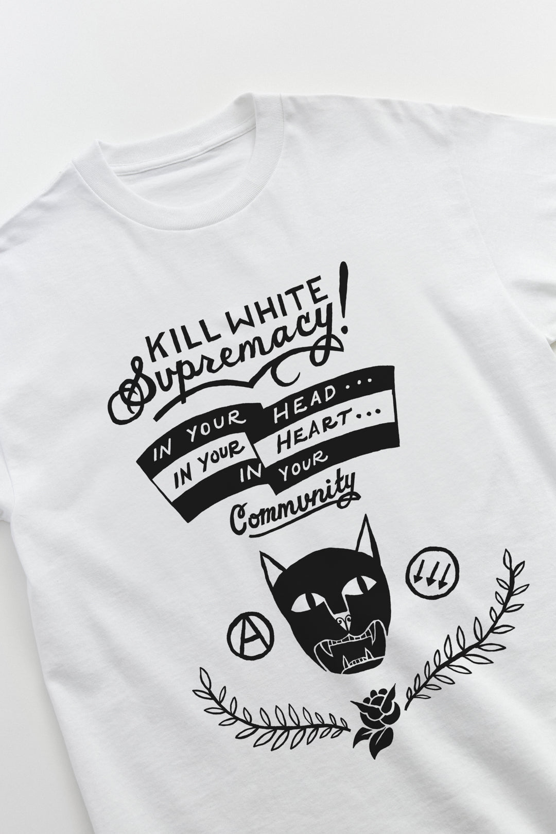 Kill White Supremacy T-Shirt Landon Sheely