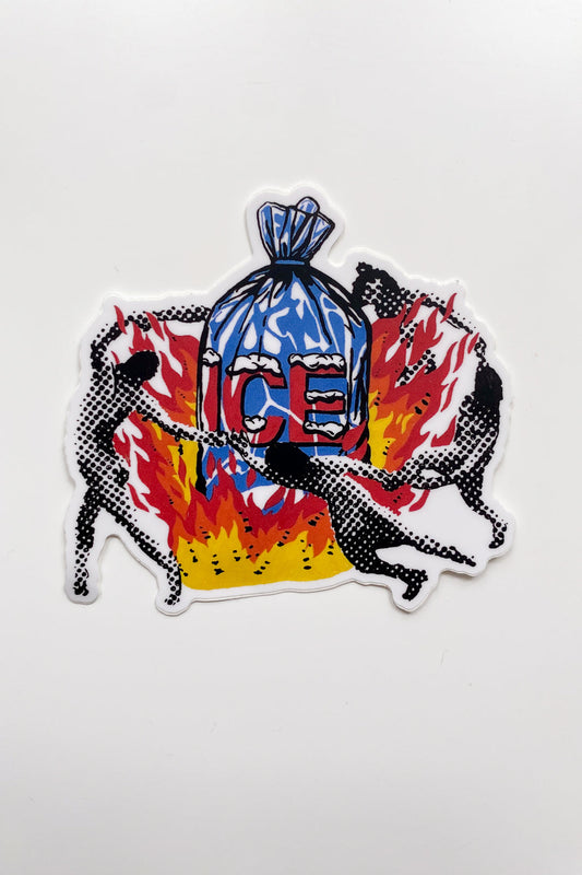 Community Melts ICE Stickers Marisa Velázquez-Rivas