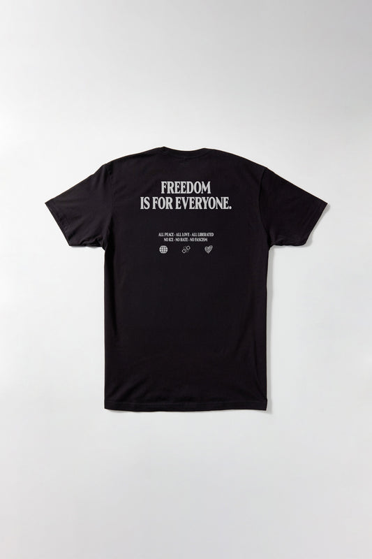 Freedom Is For Everyone T-Shirt (Wholesale) Oji Augustus McNab