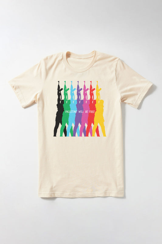 Palestine Will Be Free T-Shirt Josh MacPhee