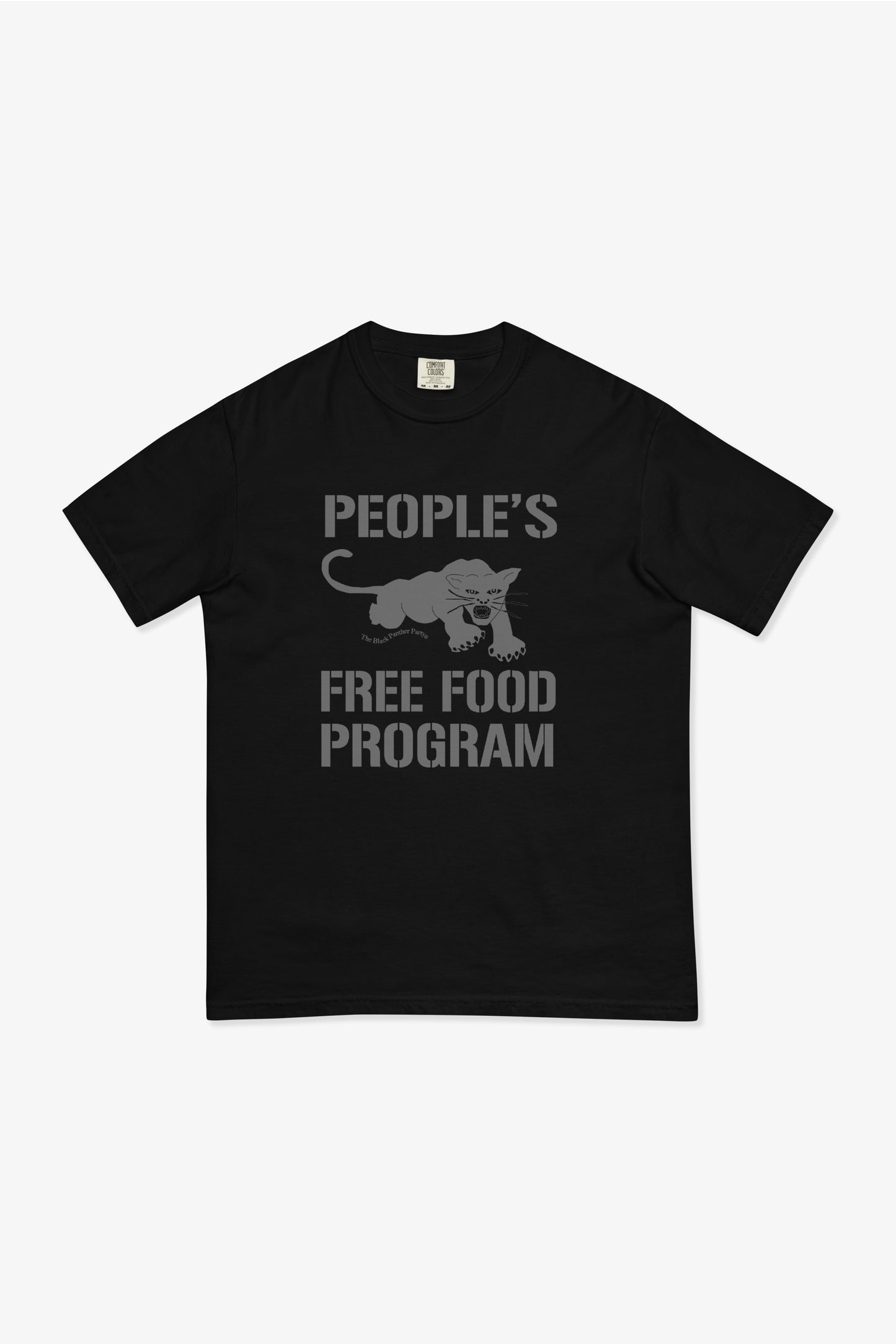 Black Panther Party T-Shirt All Power to the People Project