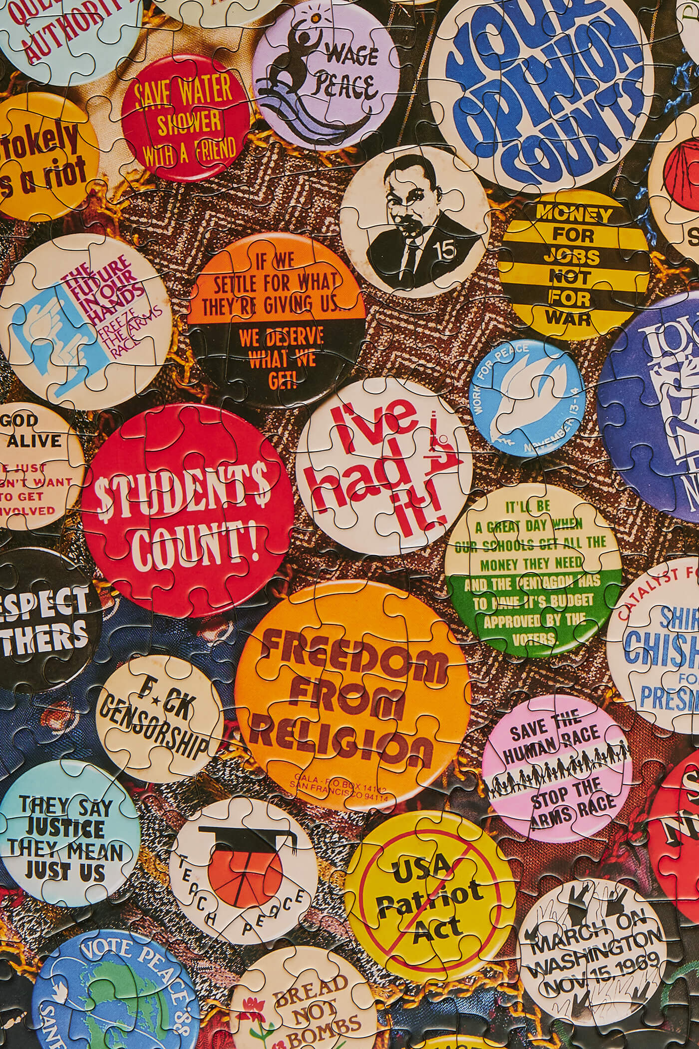 Pieceful Protest Puzzle Le Puzz