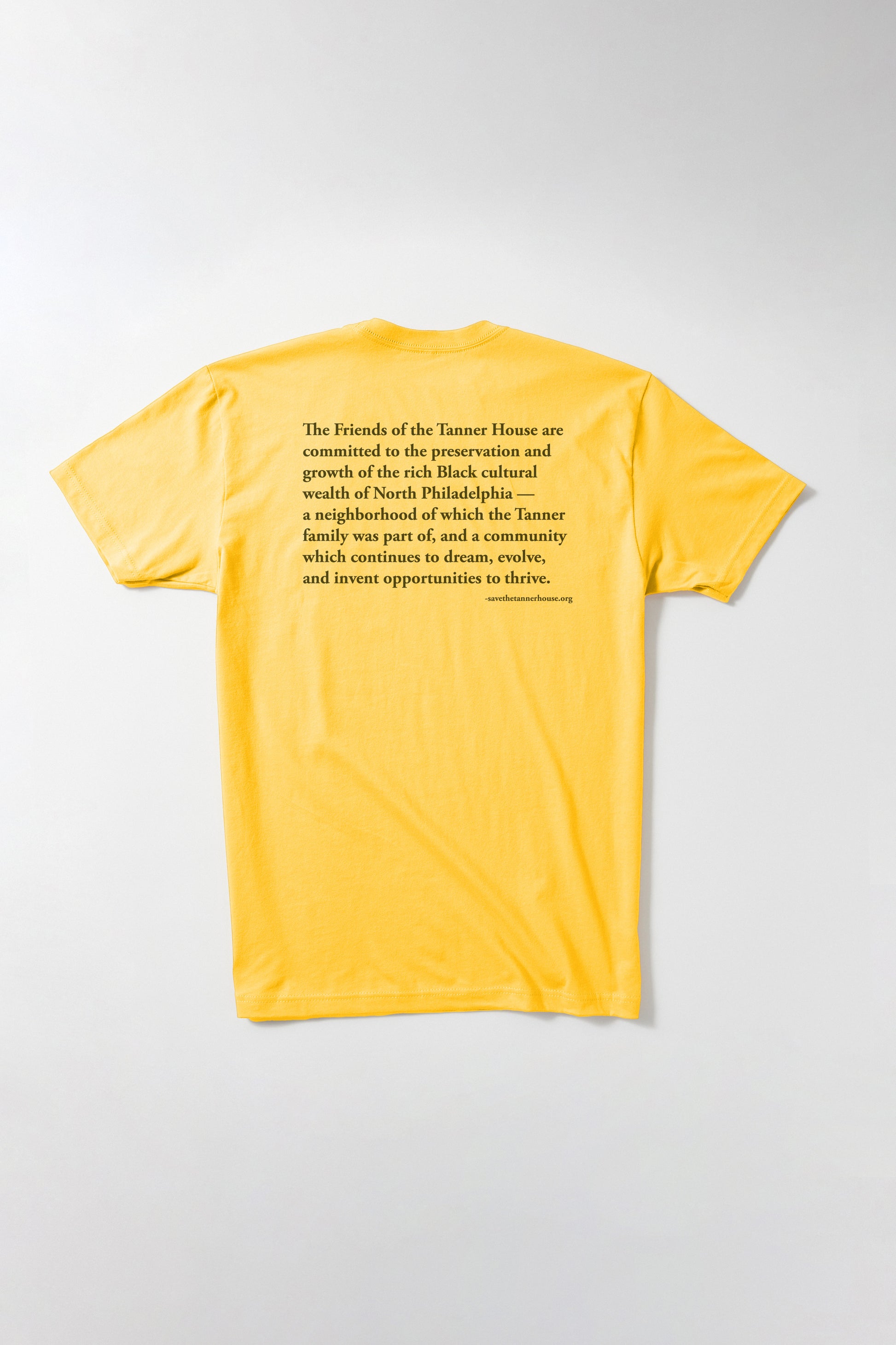 Save The Tanner House Solidarity T-Shirt Friends of the Tanner House