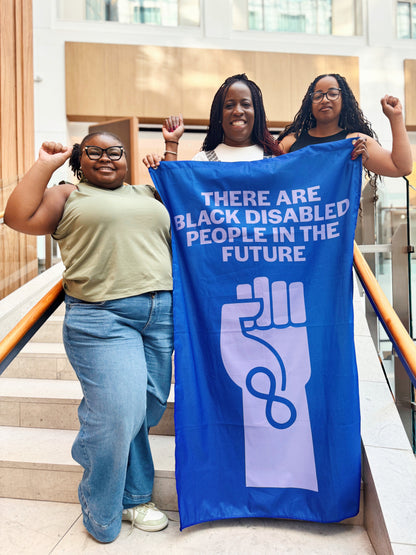 Black Disabled Futures Flag Jennifer White-Johnson