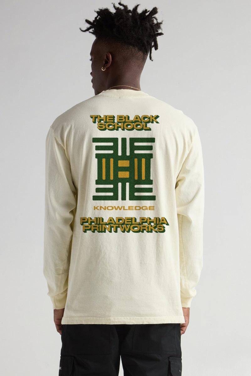 We Fund Us Longsleeve T-Shirt The Black School