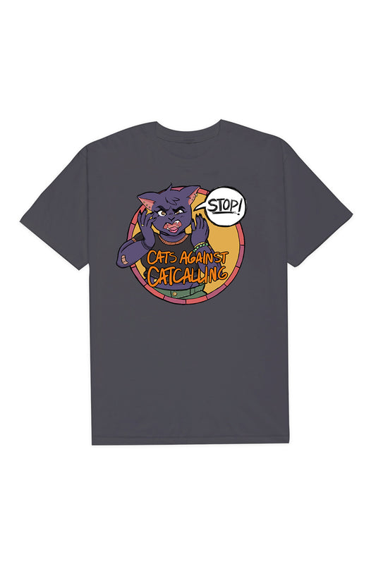 Cats Against Catcalling T-Shirt | Stop!