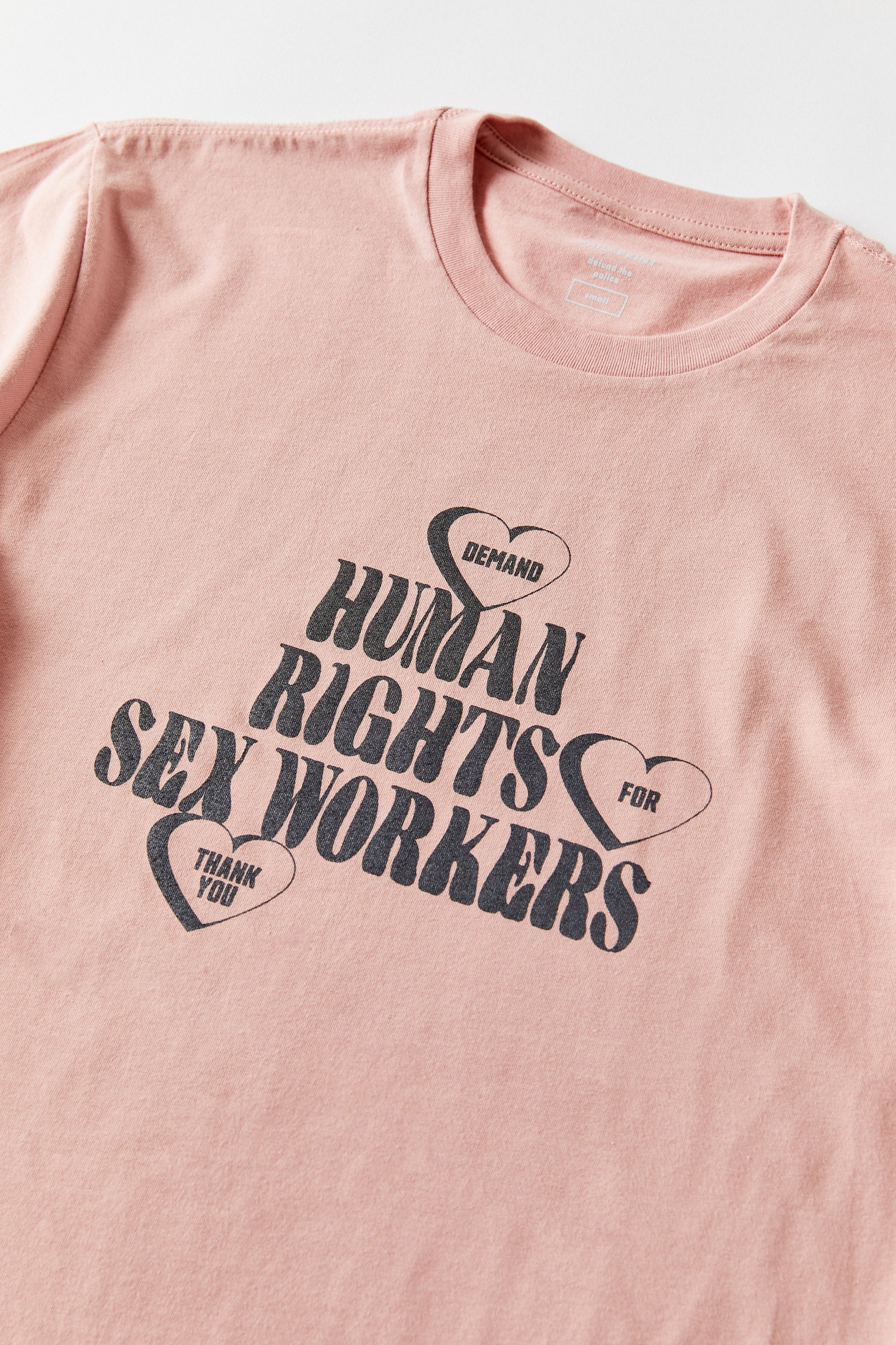 Human Rights for Sex Workers T-Shirt - Philadelphia Printworks